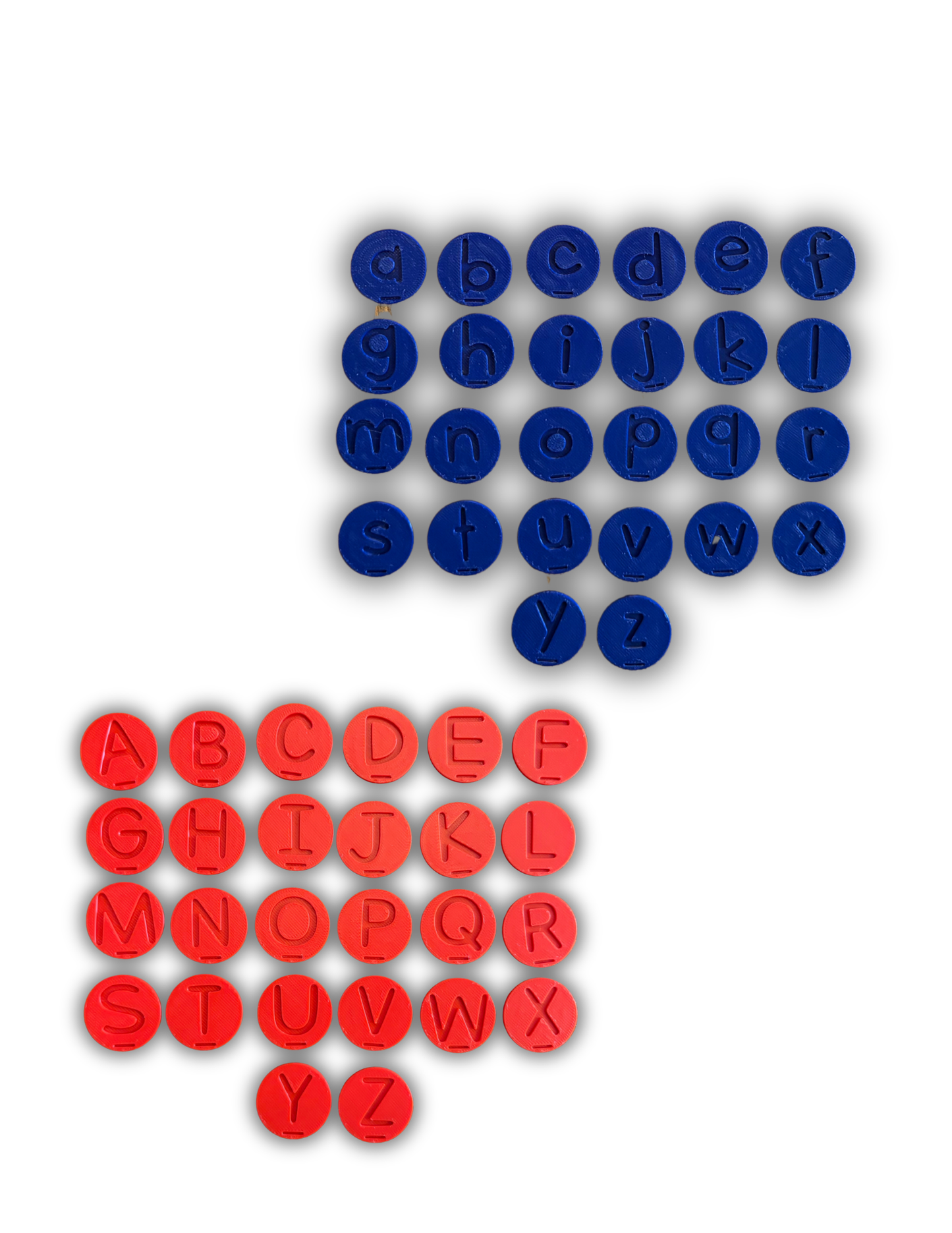 Les pièces de l’alphabet