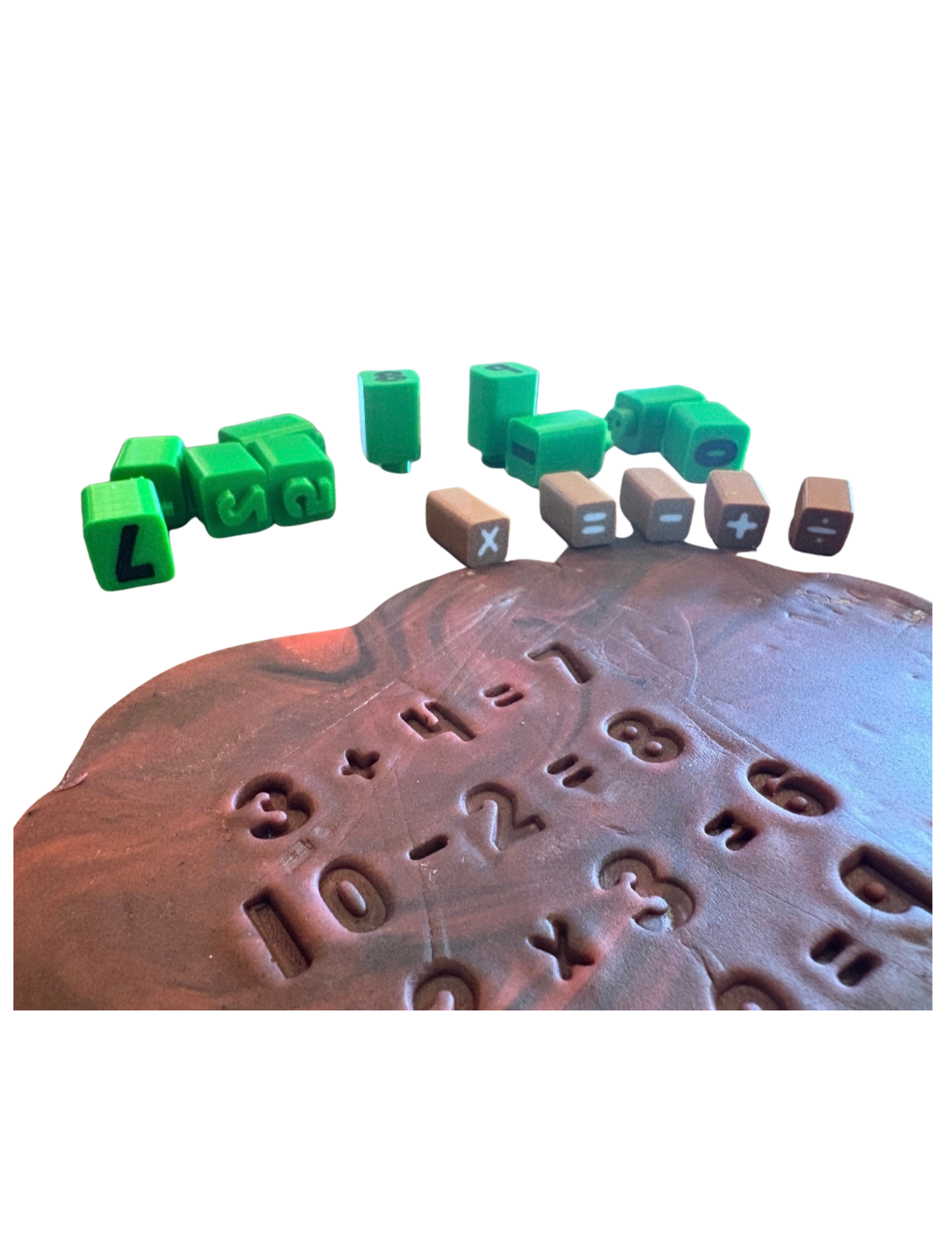 Chiffres pour pâte à modeler