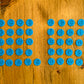 Les pièces de l’alphabet