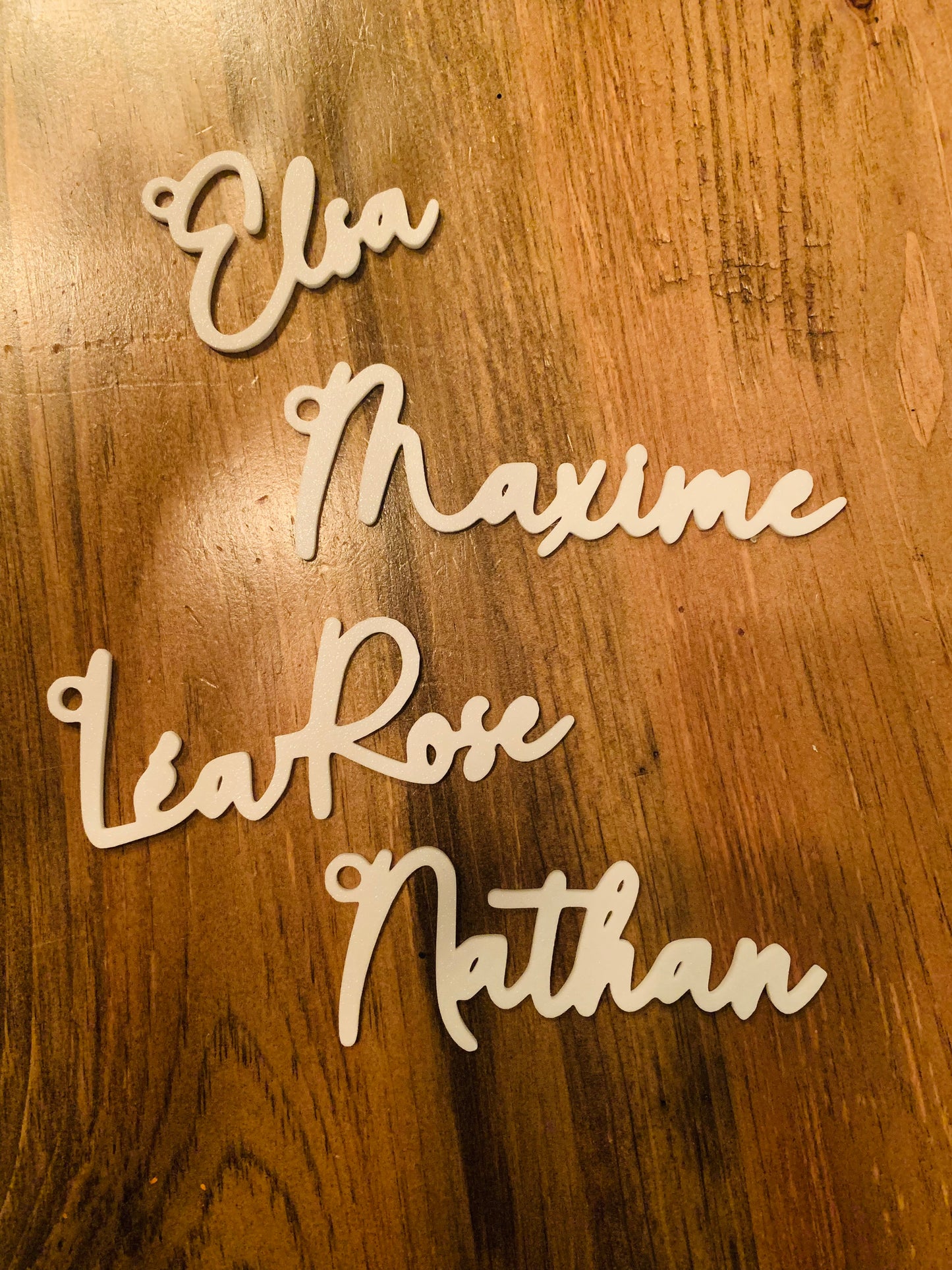 Identificateurs pour bas de Noël