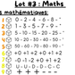 Les dés d’apprentissage (maths)
