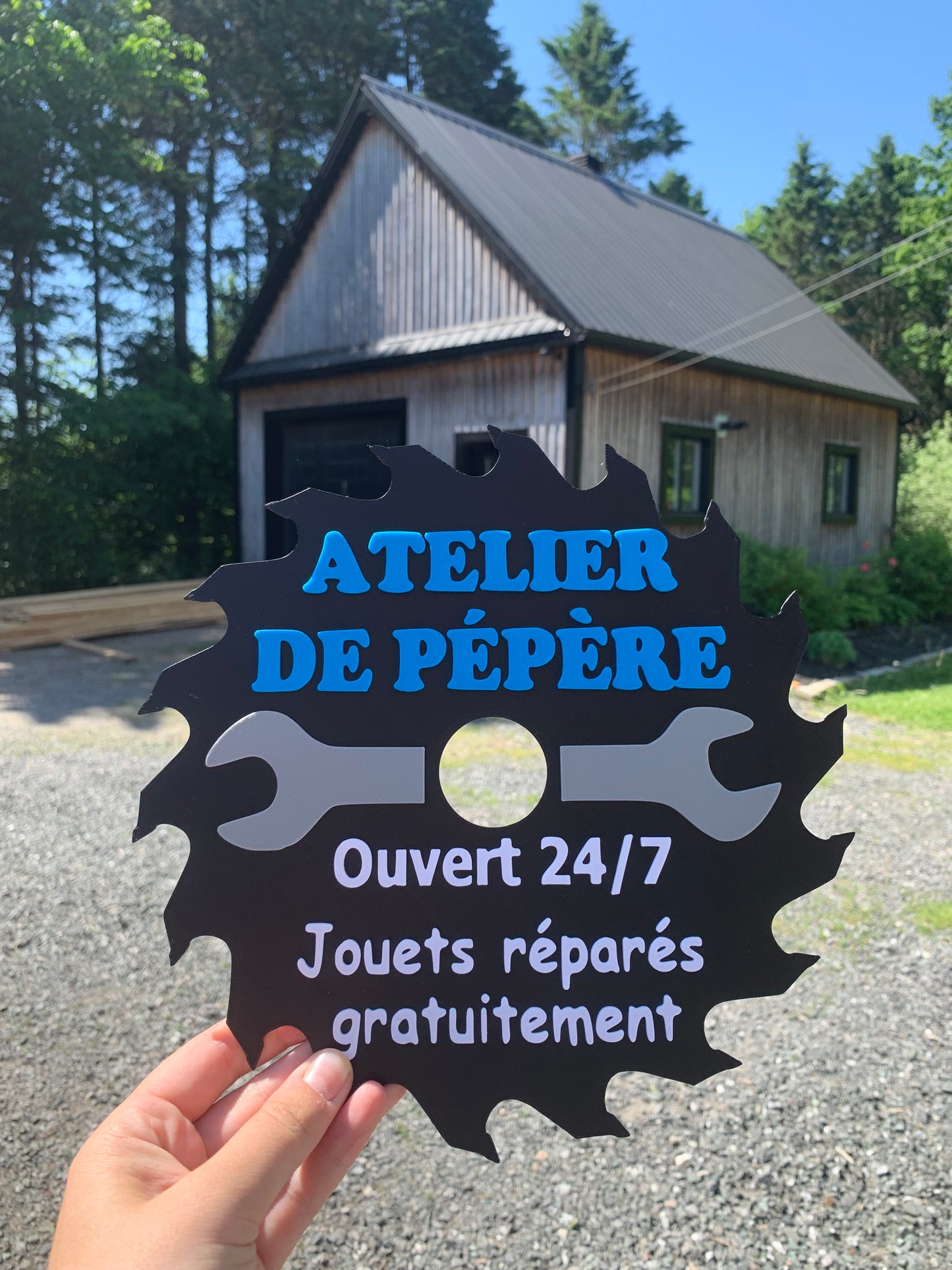 Pancarte GARAGE DE...