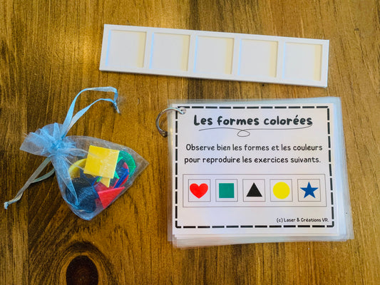 Activité : Les formes colorées