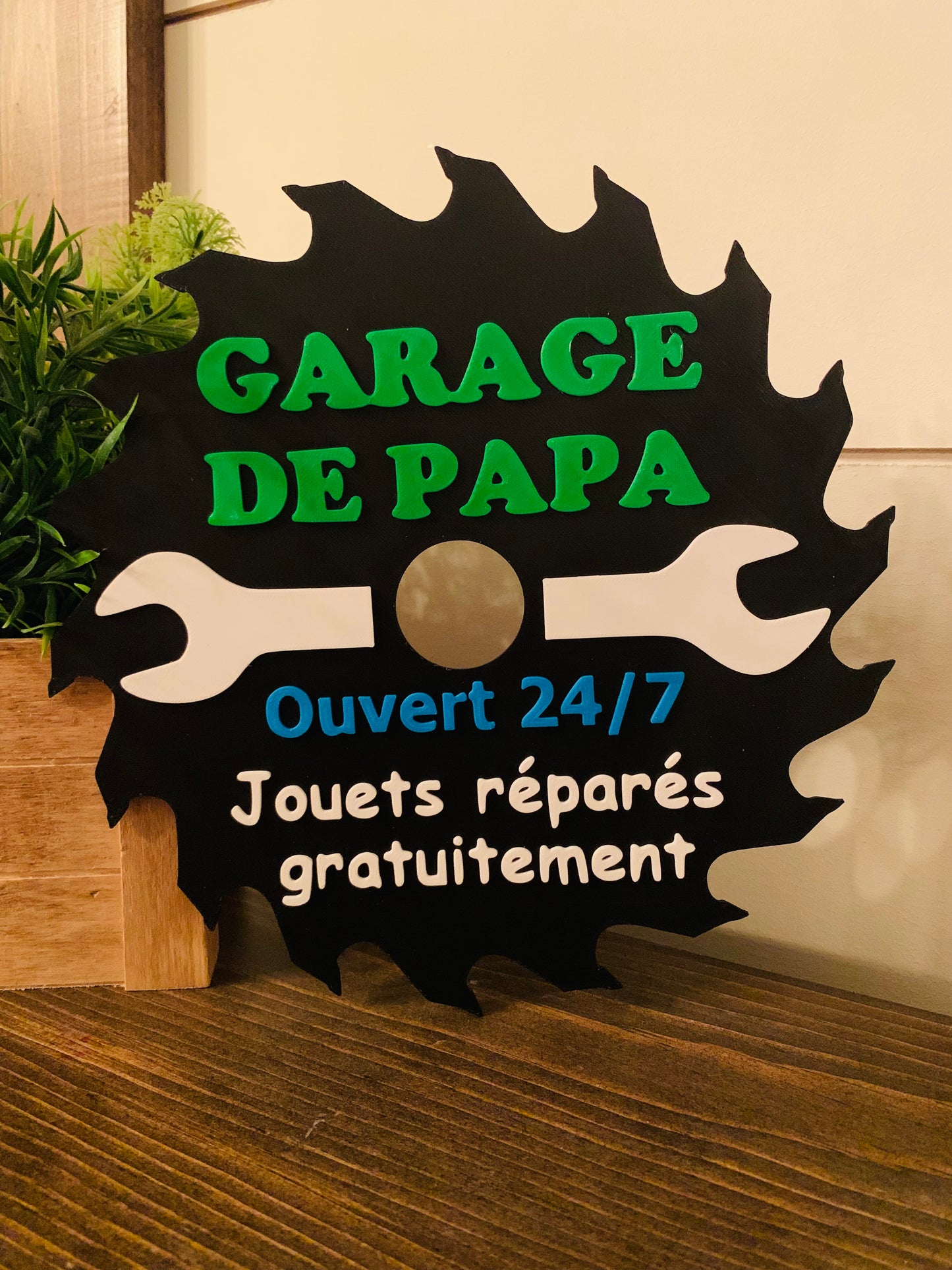 Pancarte GARAGE DE...