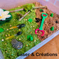 Bac sensoriel : Les grenouilles