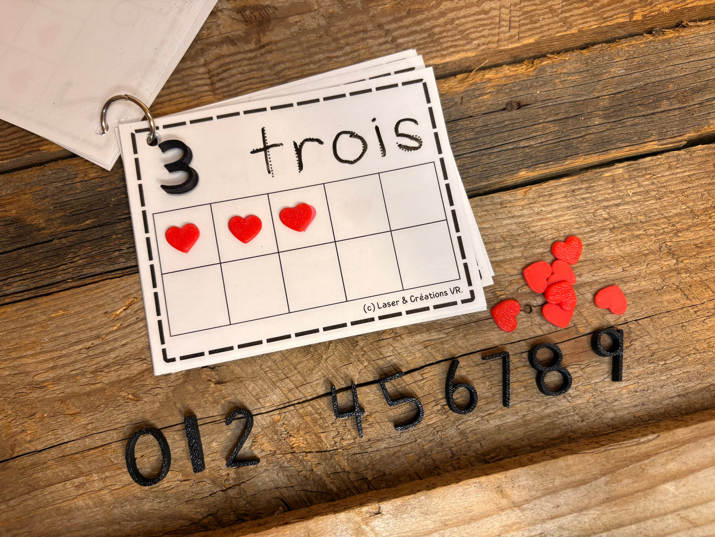 Activité : Dénombrement des coeurs