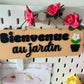 Affichette décorative pour coin symbolique