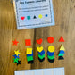 Activité : Les formes colorées