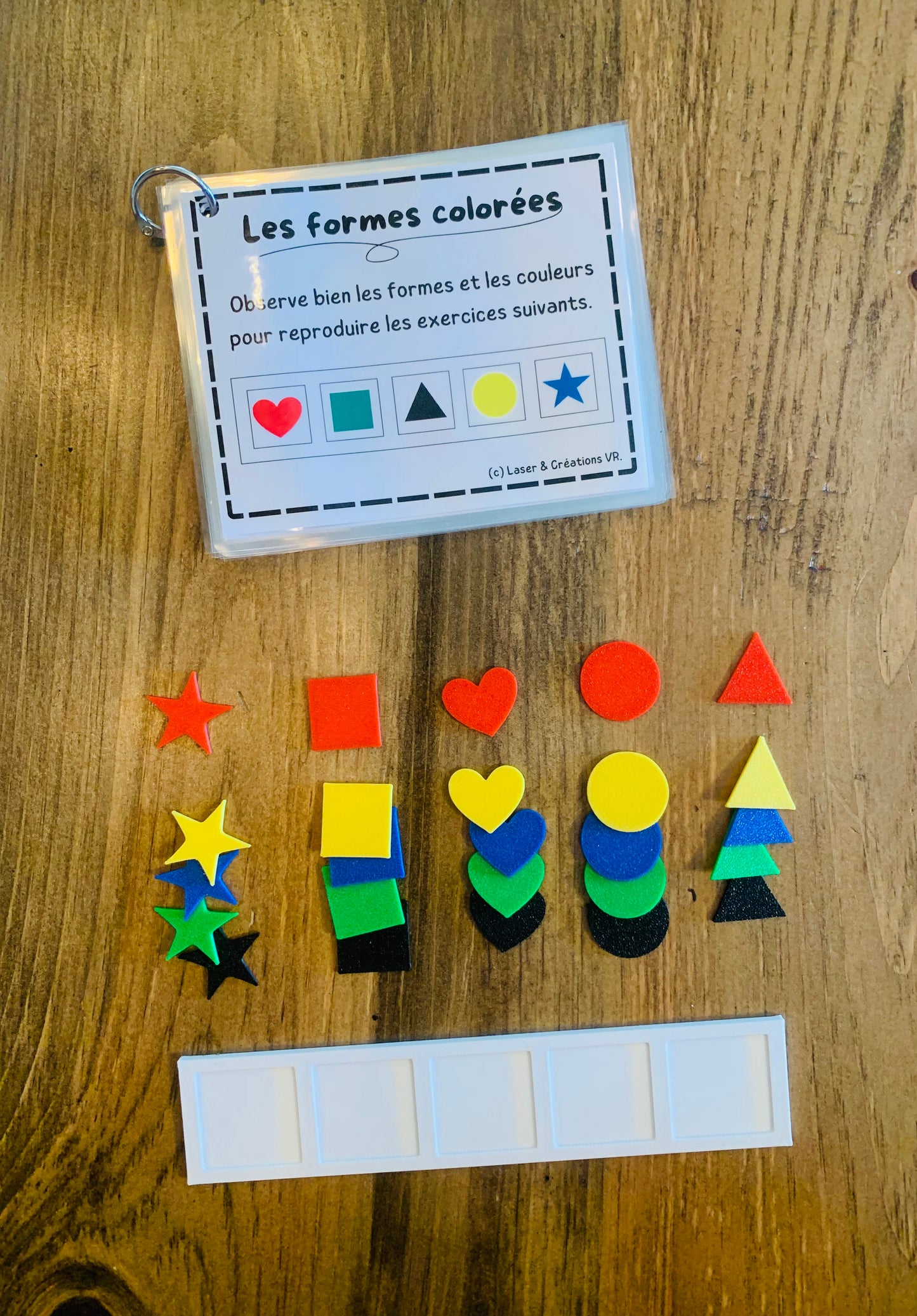 Activité : Les formes colorées