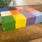 Dominos en bois colorés