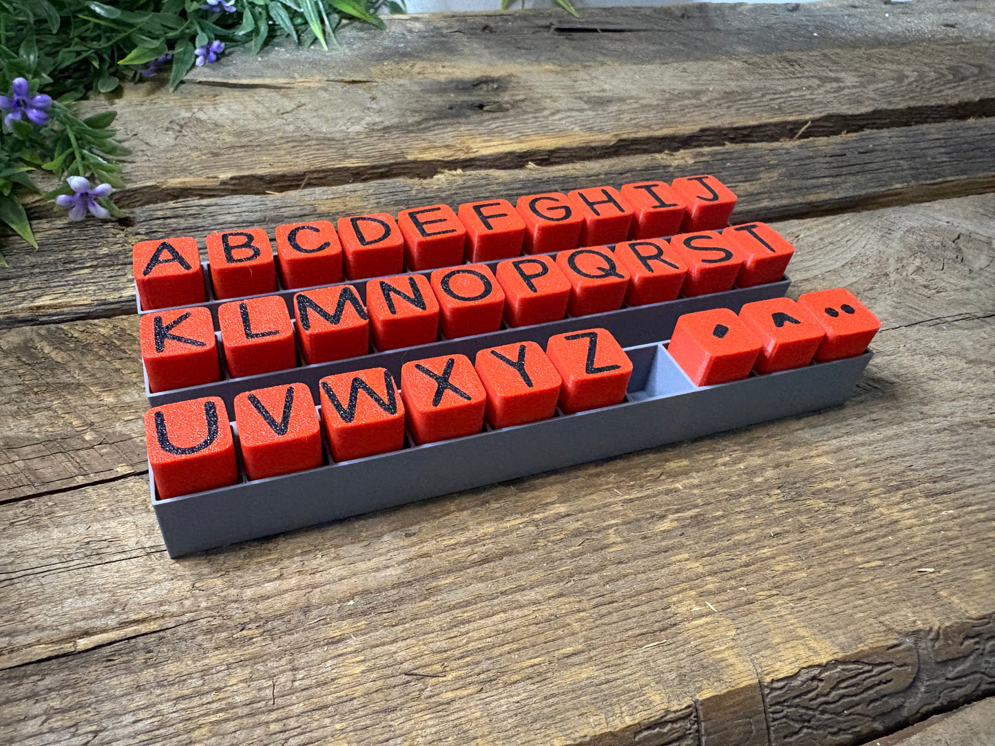 Alphabets pour pâte à modeler