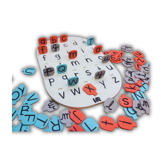 Jeu de table alphabétique