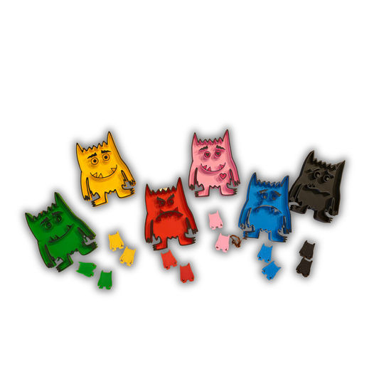 Plateaux des monstres (couleur des émotions)