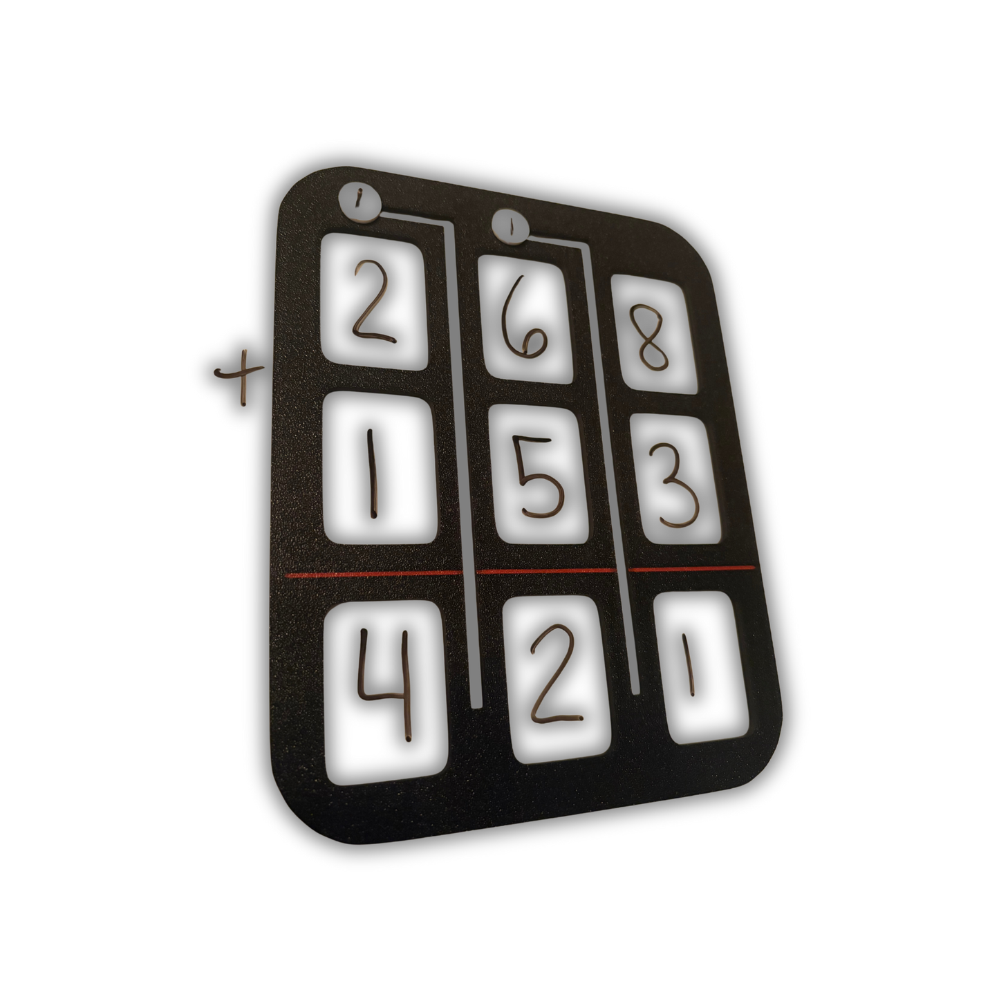 Gabarit pour équations avec retenue