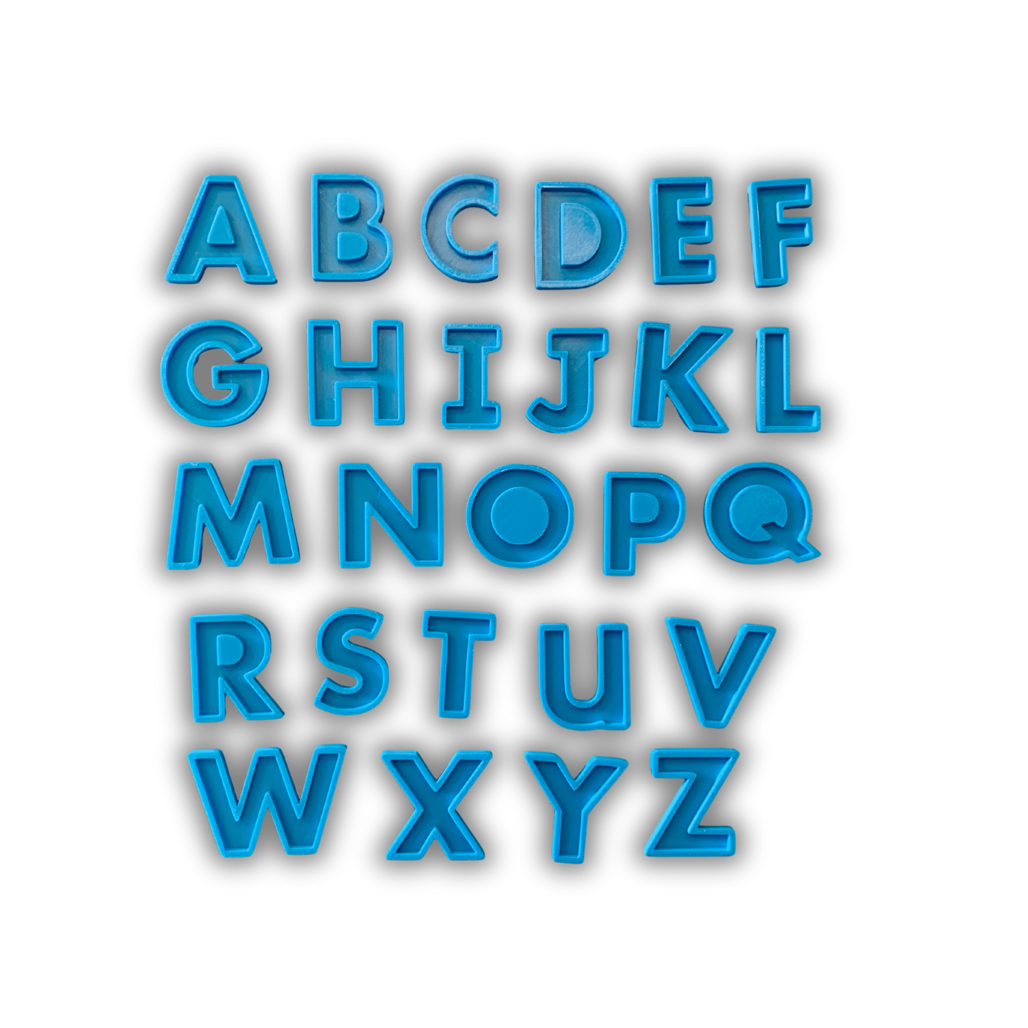 L’alphabet sensoriel à remplir