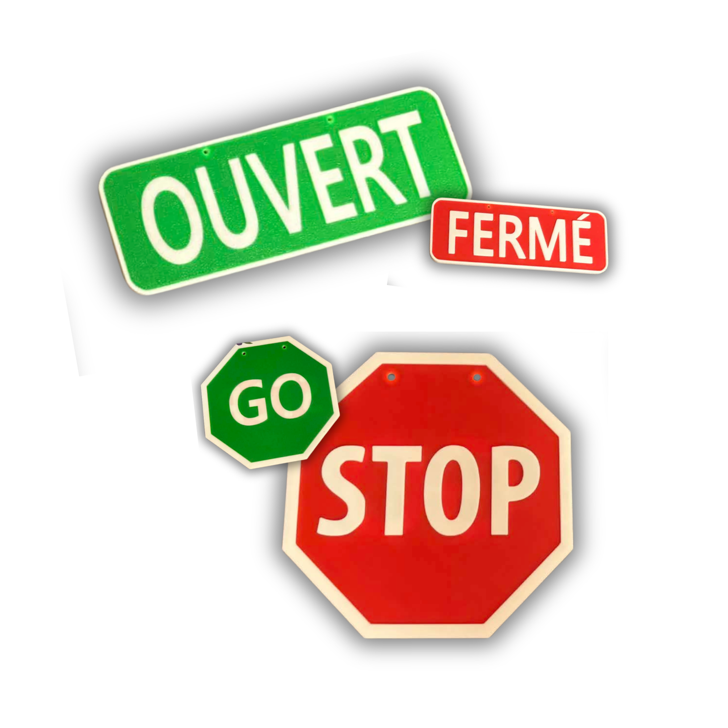 Affichette décorative pour coin symbolique