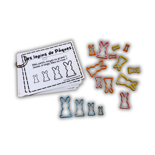 PDF - Les lapins : l'ordre croissant/décroissant