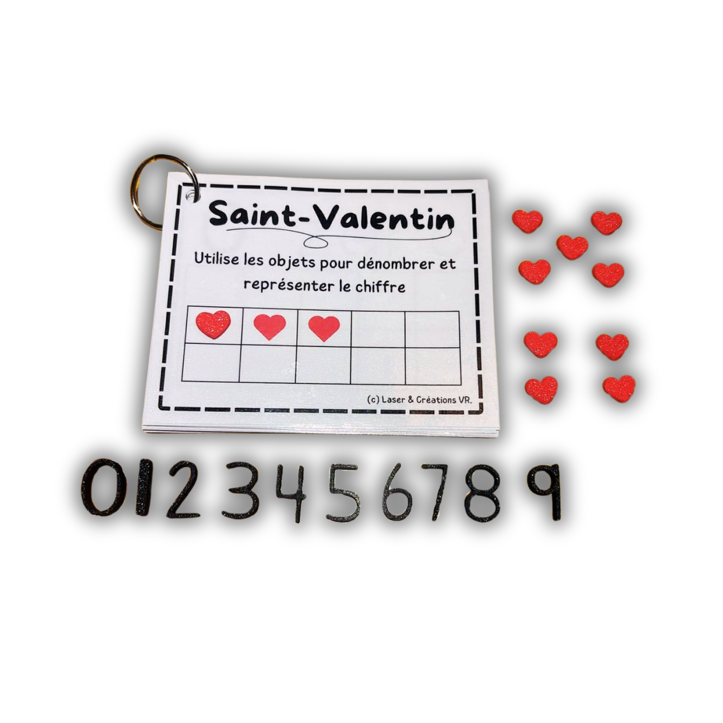 Activité : Dénombrement des coeurs