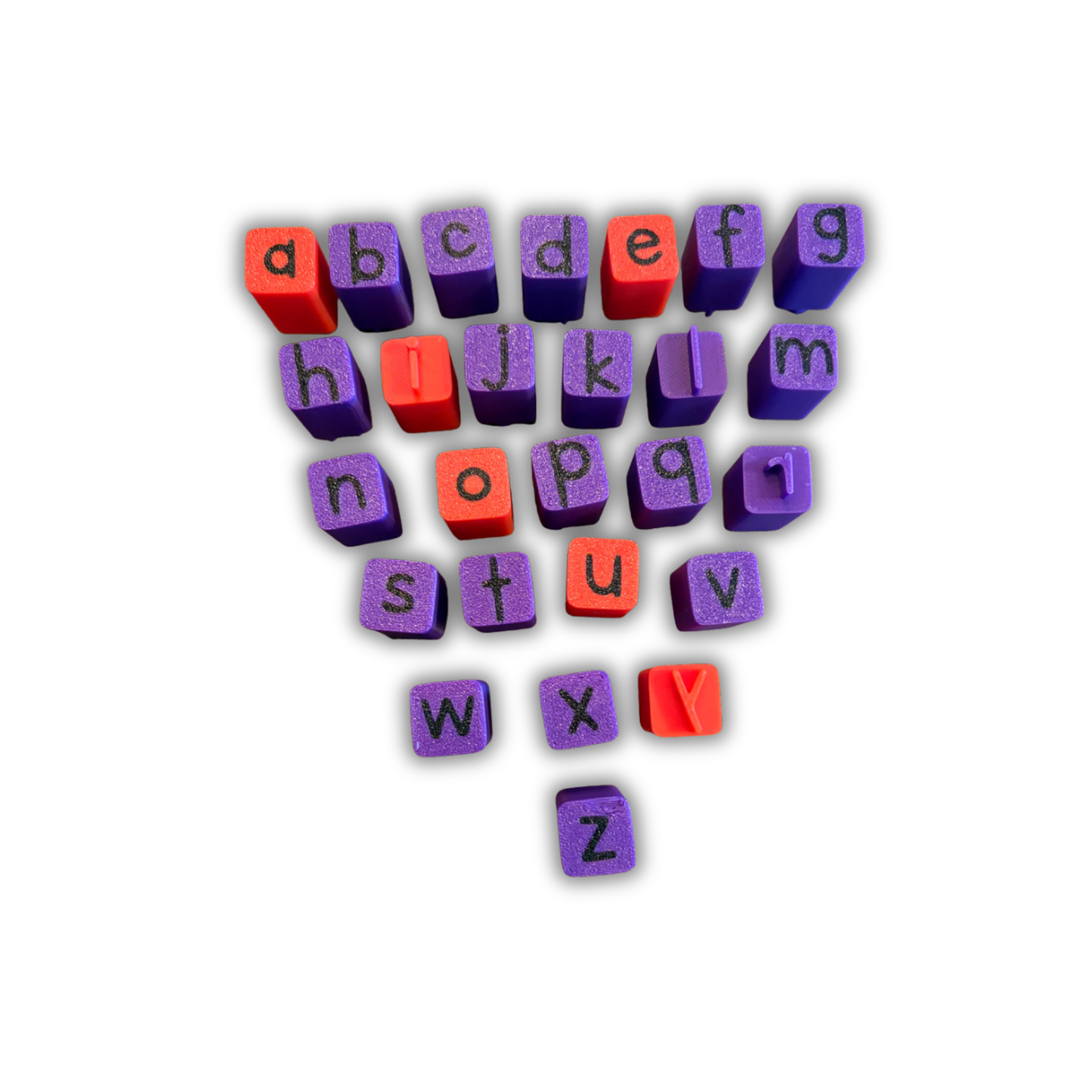 Alphabets pour pâte à modeler