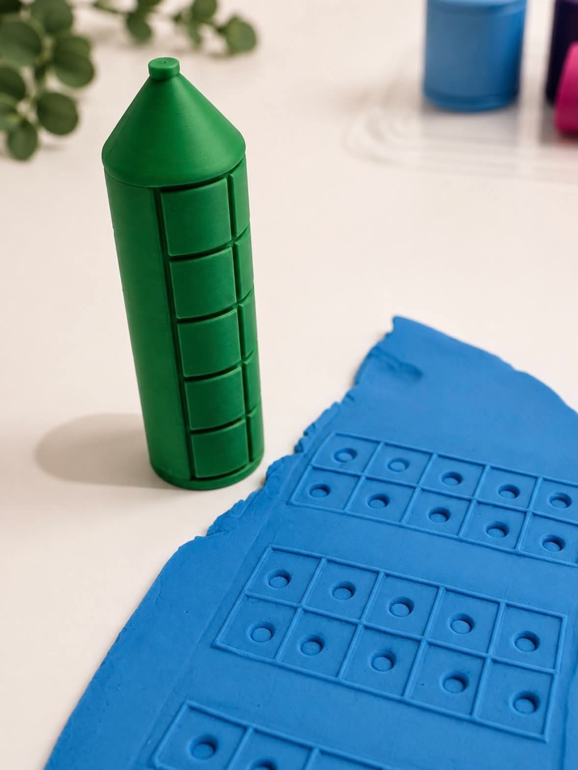 Rouleaux pâte à modeler