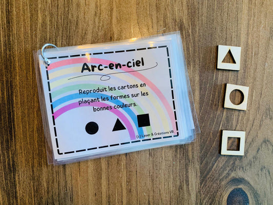 PDF - Les formes dans le bac arc-en-ciel